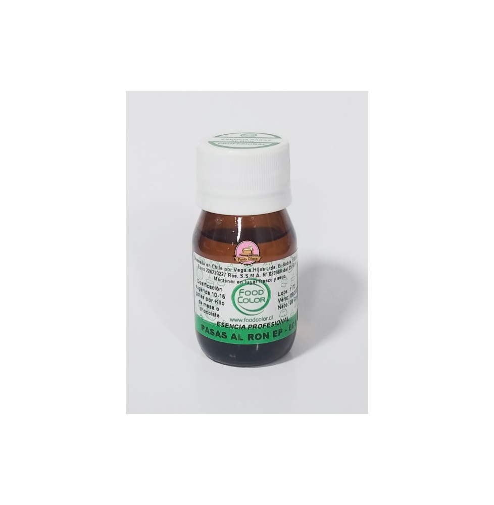 Esencia de Pasas Al Ron Food 25 ml