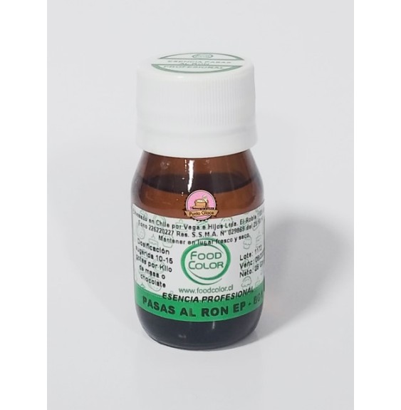Esencia de Pasas Al Ron Food 25 ml