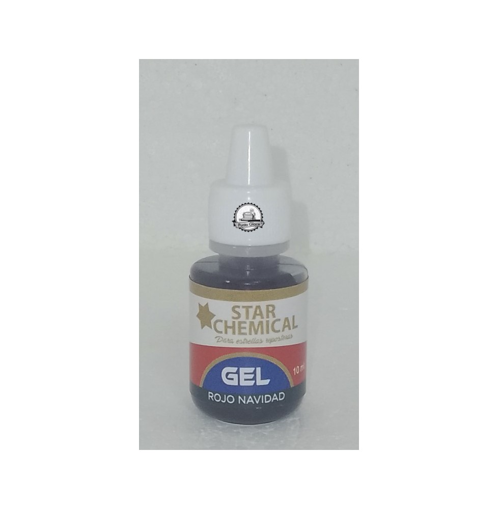 Colorante Gel Rojo Navidad