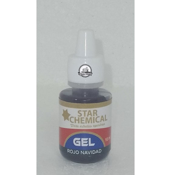Colorante Gel Rojo Navidad