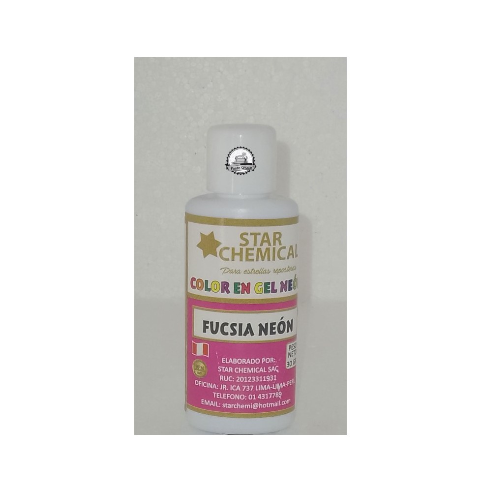Colorante Gel Fucsia Neon 30ml