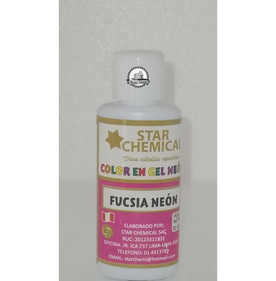 Colorante Gel Fucsia Neon 30ml