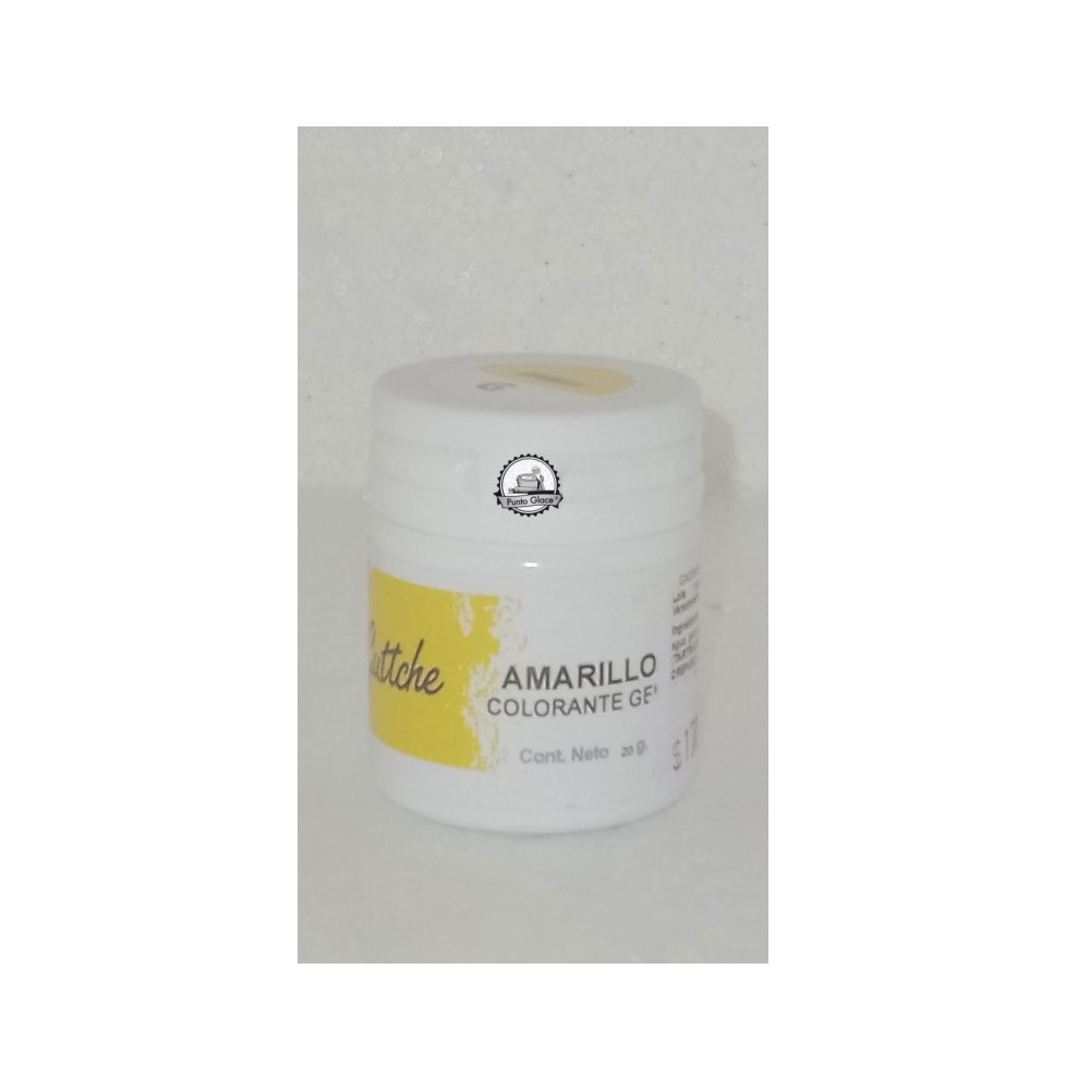 Colorante Gel Amarillo 20ml