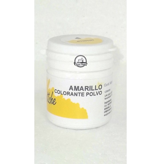 Colorante Polvo Amarillo 15ml
