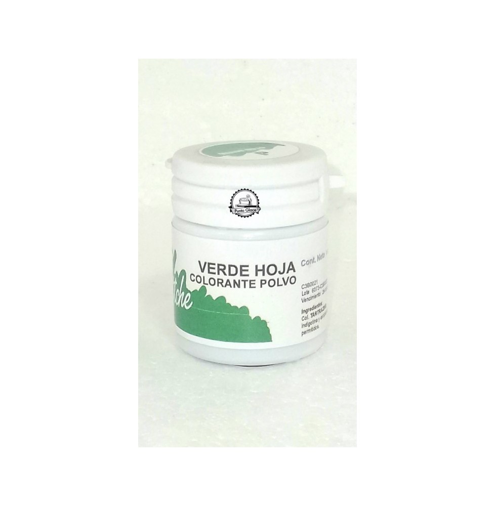 Colorante Polvo Verde Hoja 15ml