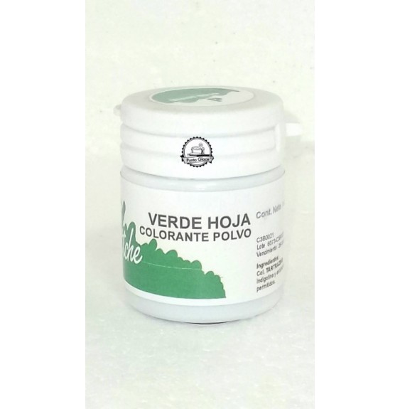 Colorante Polvo Verde Hoja 15ml