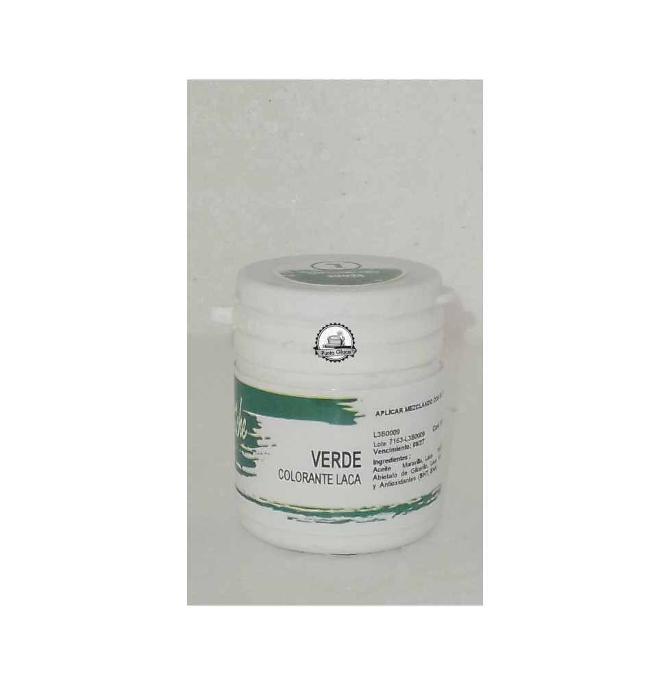 Colorante Laca Verde 15ml