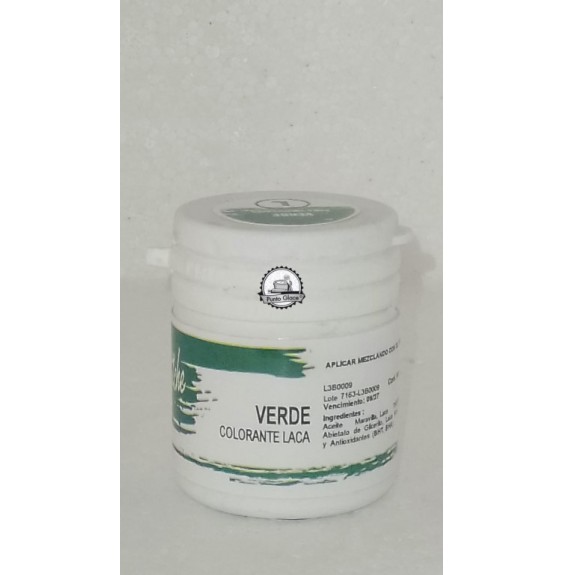 Colorante Laca Verde 15ml
