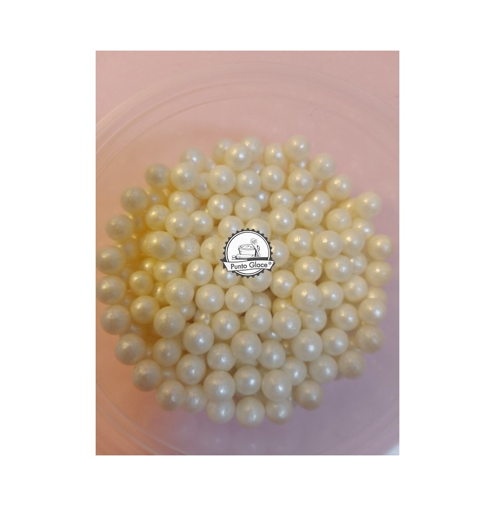 perlas blancas perladas 6mm