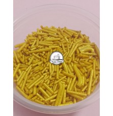 Perla Palito Dorada 2.5mm