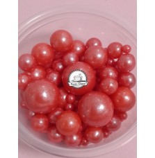 Perla Roja Varios Tamaños