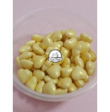 Perla Corazón Beige 8.5mm