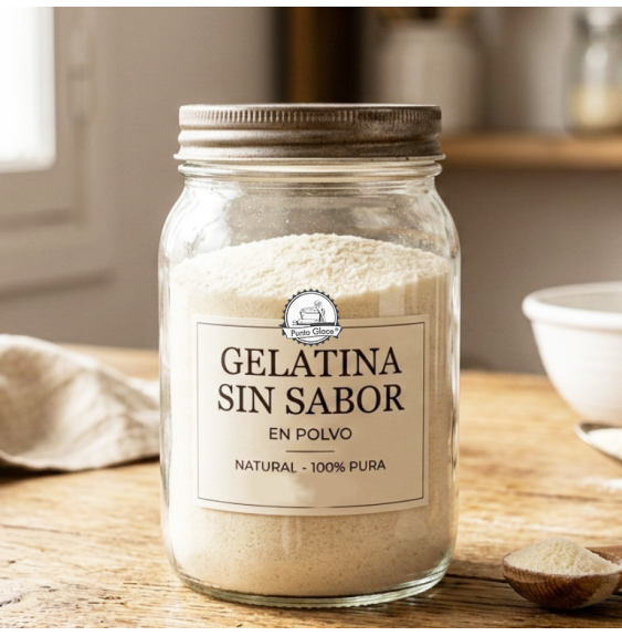 Gelatina Sin Sabor
