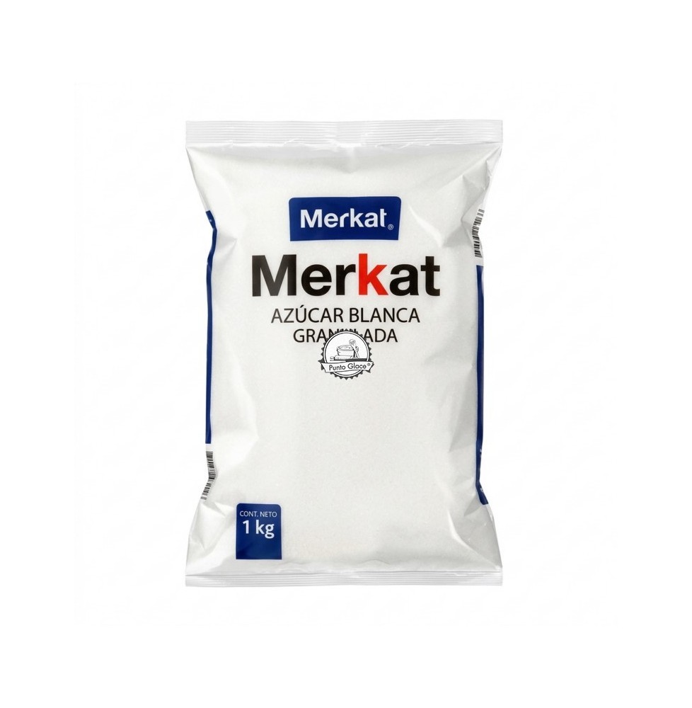 Azúcar Blanca Granulada Merkat 1 kMorena 1 k