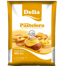 Crema Pastelera Delia 400gr