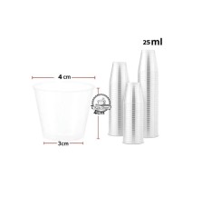 Vaso Acrilico Mini Shot 25ml
