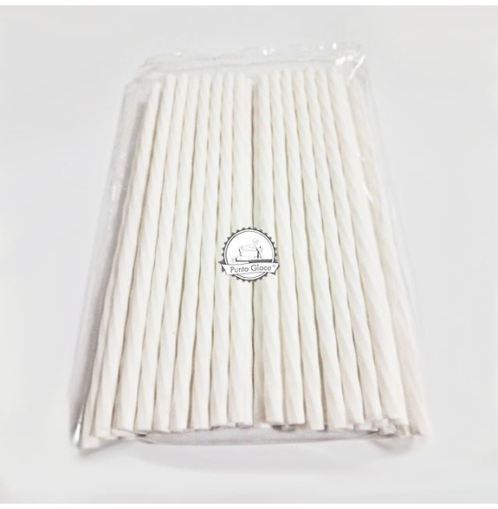 Palito Cake POP 10 Blanco 10cm